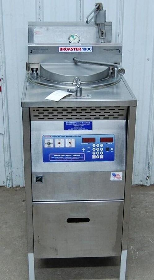 Used Broaster 1800 Electric Chicken Pressure Fryer w/ Filter