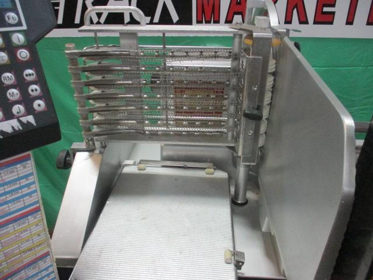 Used Bizerba A404 Automatic Stacking Meat Cheese Slicer / Stacker - 120V - 