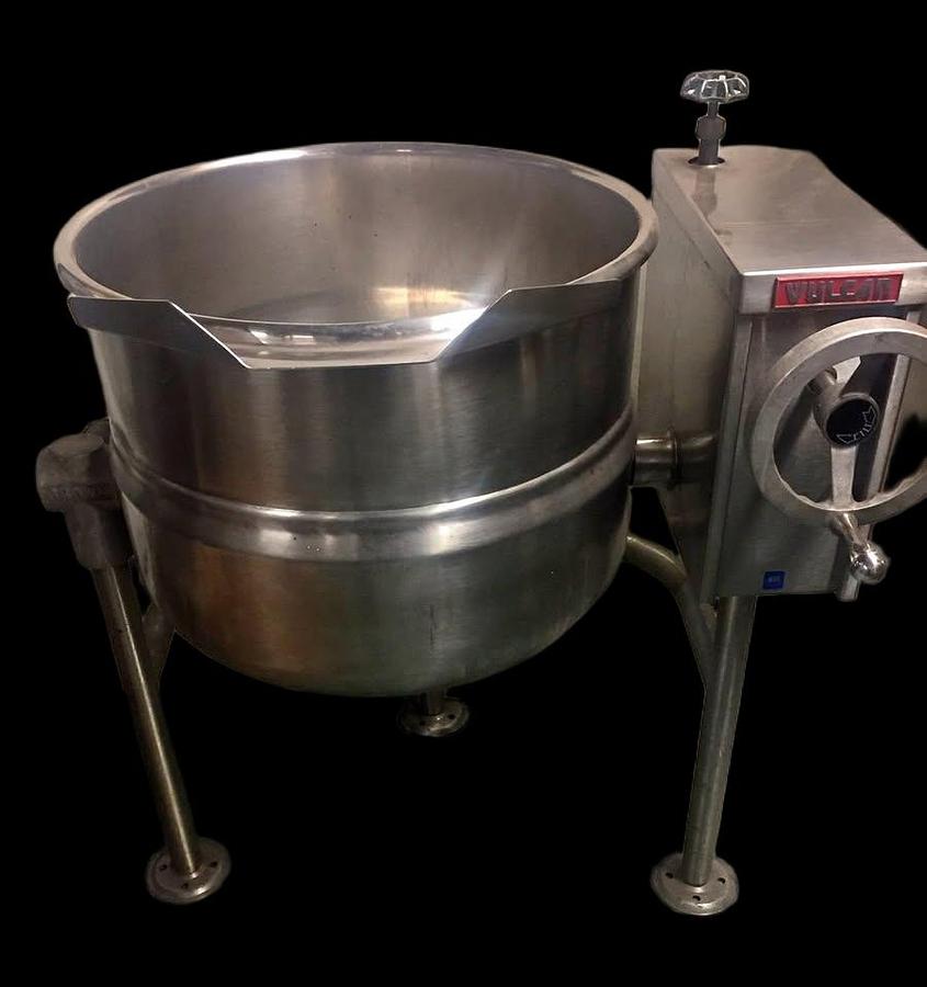 Used Vulcan 20 Gallon Direct Steam Kettle