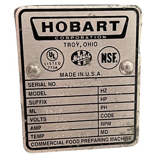 Refurbished Hobart 4146 5hp meat grinder for Sale at Surrey Food Eq...