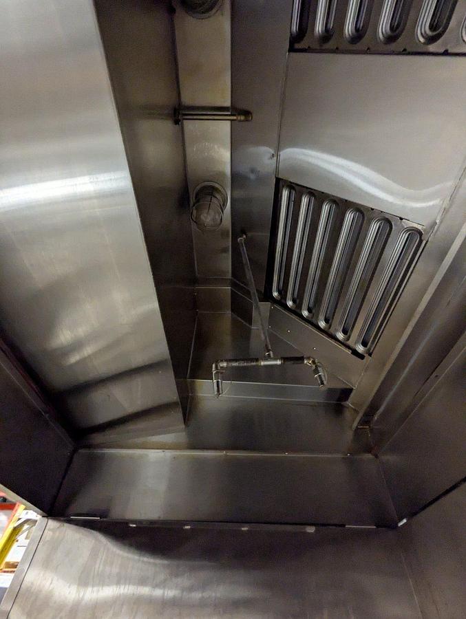 Used Giles FSH-6 72" Large Multi-Appliance Floor Stand Hood - rare used item