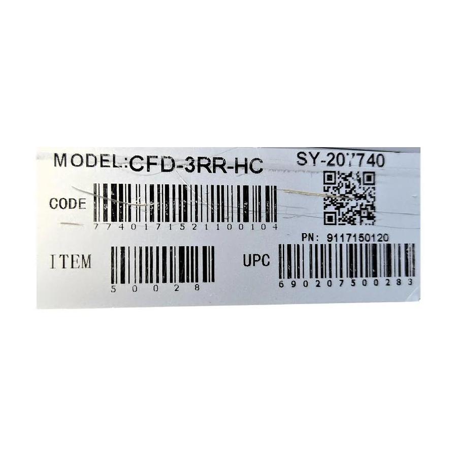 Used Omcan CFD-3RR-HC Reach In Refrigerator