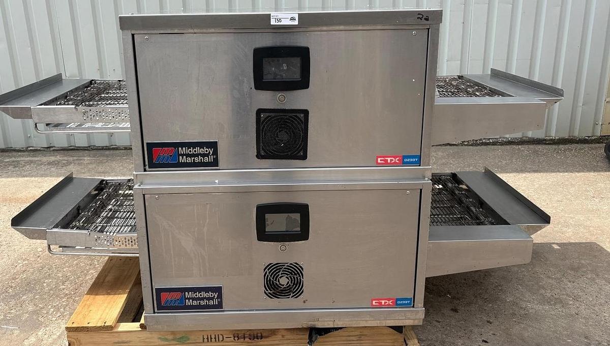 Used 2022 CTX double stack conveyor oven DZ33T