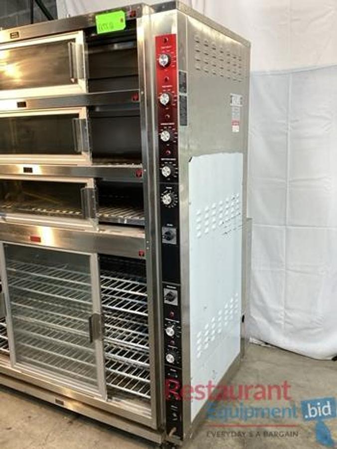 Refurbished Piper DOPB-G-H-208 Hearth Type Electric Oven/Proofer Combo - like new