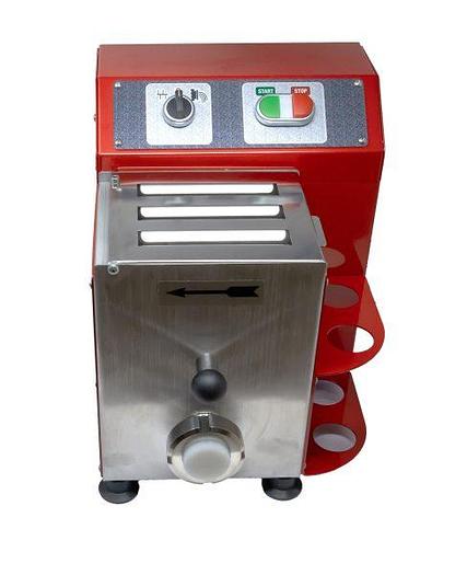 Trento 2.86 lb (1.3 kg) Countertop Pasta Machine, Red – 0.5 HP, 110V
