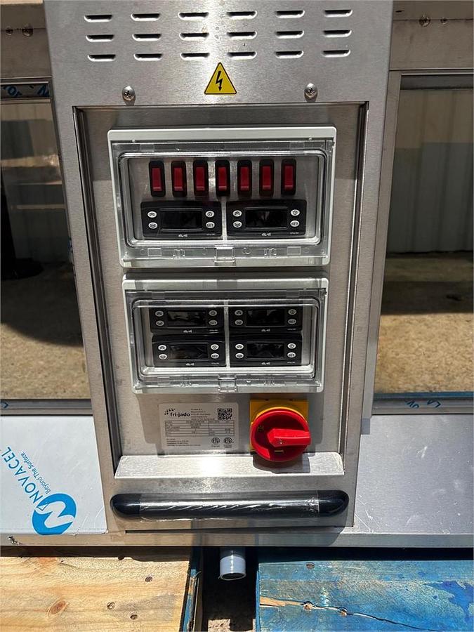 Used 2025 96” Frijado hot food merchandiser warmer - 3 available - NEVERY USED
