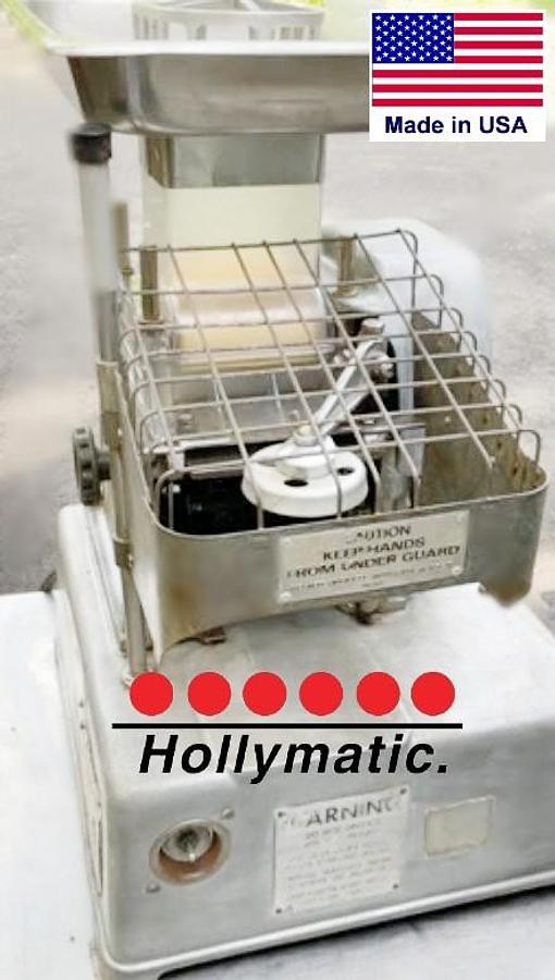 Used Hollymatic Super Model 54 Food Portioning Machine with Accessories - SEE VIDEO