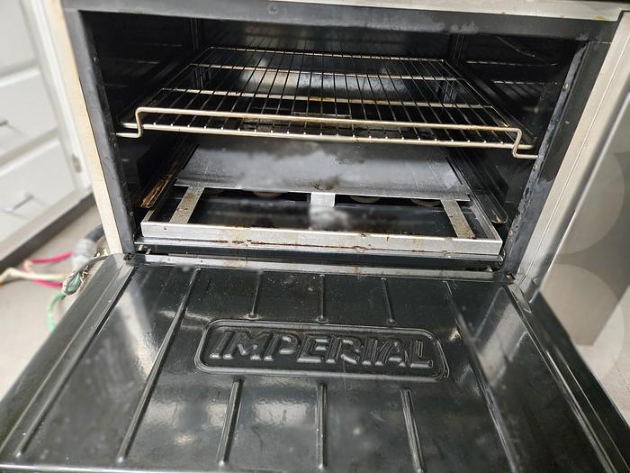 Refurbished Imperial Electric 6 burner oven - single phase 