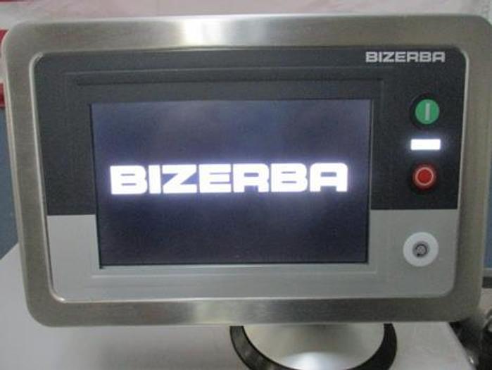 Used BIZERBA VSI330 F Vertical Meat Deli Cheese Slicer Stacker On Stand.