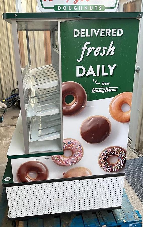 Used Krispy Kreme bakery display case