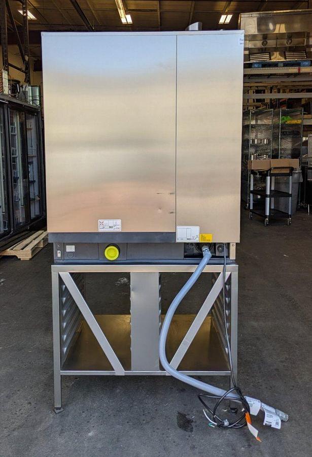 Used Rational LM100DG iCombi Pro 10 Half Size Gas Combi Oven w/Stand & Accessories - BRAND NEW CLEARANCE