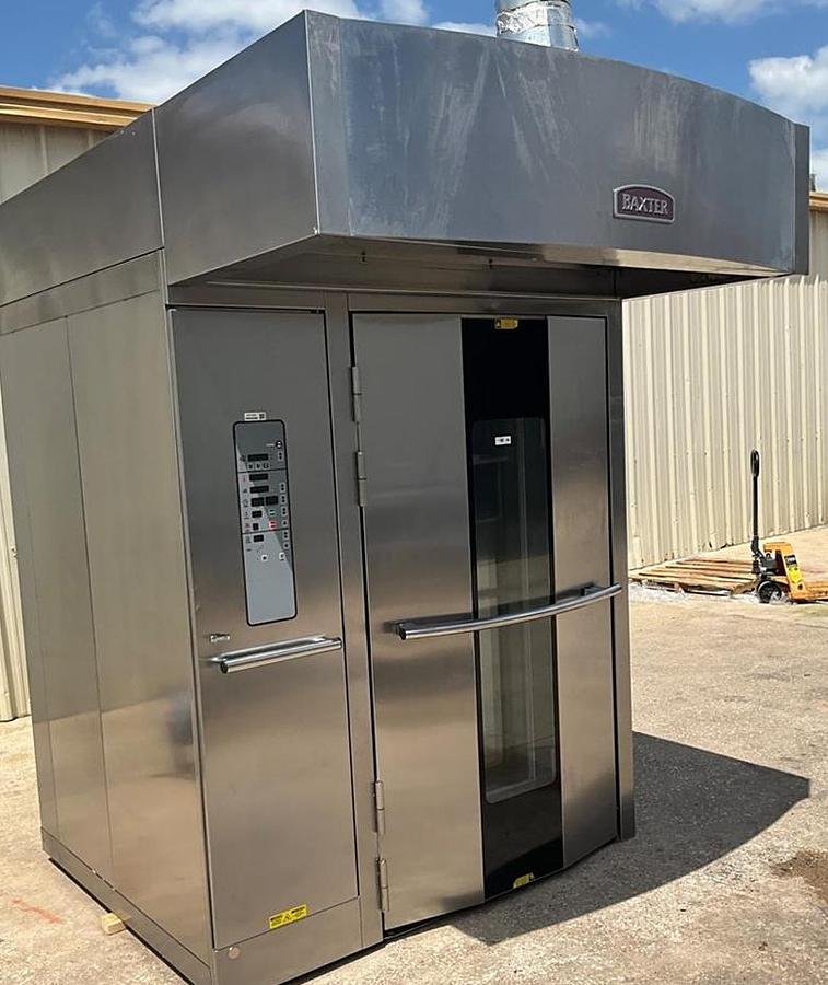 Used 2022 Baxter electric double rack oven