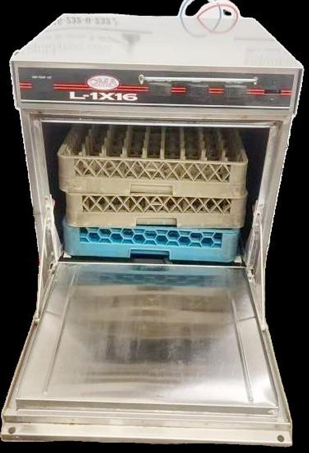 Used CMA LT dishwasher under counter L-1X16