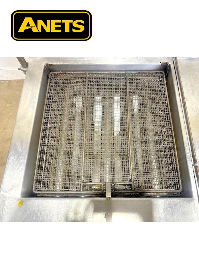 Used ANETS BFF24x24-B COMMERCIAL 24"x24" NATURAL GAS DONUT FRYER, 62500BTU/HR
