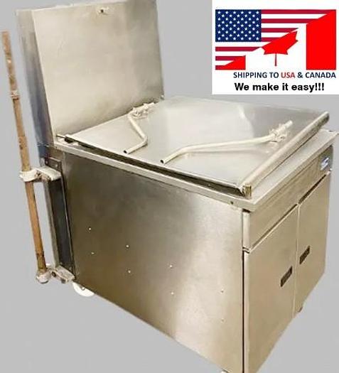 Refurbished Pitco 24PSS 24×24″ Gas Kettle Donut Fryer