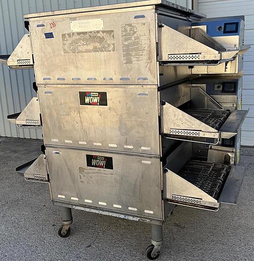 Refurbished 2019 Middleby Marshall gas conveyor oven -Model 638G - TRIPLE DECK