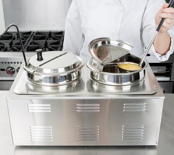 12" x 20" Full Size Electric Countertop Food Cooker / Warmer - 120V, 1500W