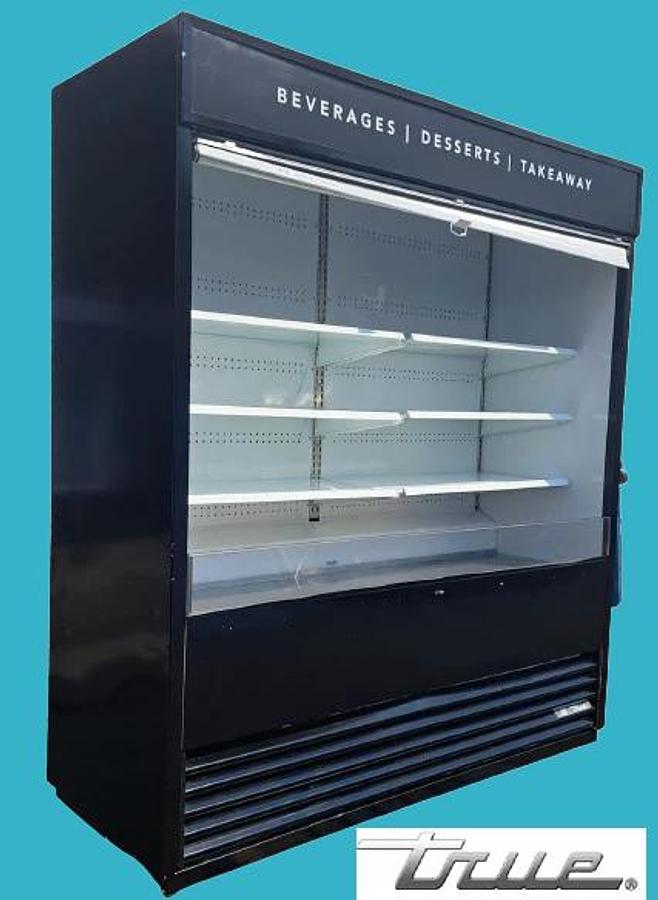 Used TRUE - TAC-72-LD - Fridge - Open Air Merchandiser - 72 Inch
