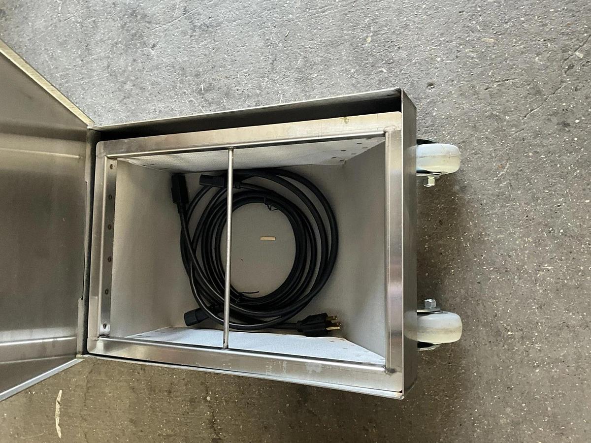 Used 2024 Frontline International 10SS Grease Caddy filter Heated Grease Oil Filter BRAND NEW