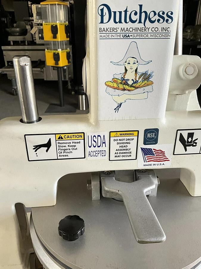 Used Dutchess 36-part Dough Divider BMIH-36 Manual dough divider Bakery Tortilla D