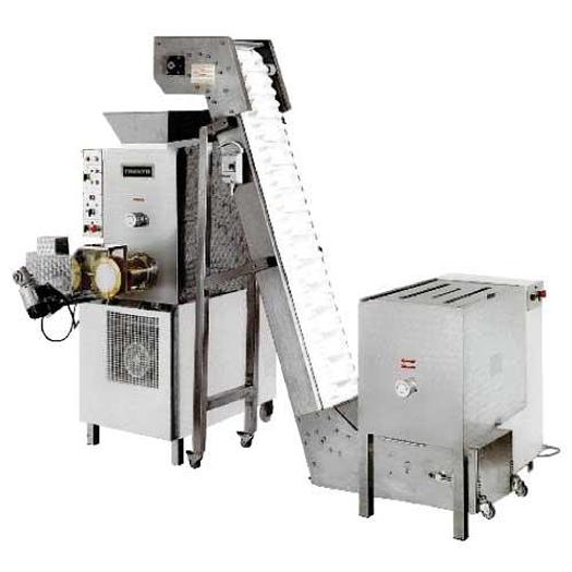 Trento 110 lb (50 Kg) Heavy-Duty Pasta Machine Floor Model, 5.5 HP, 208 V, 3 Phase