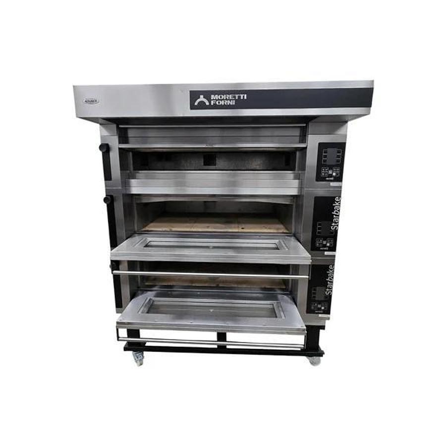 Used Moretti Forni S120 C 30P/16U/30WP Electric Pizza Oven