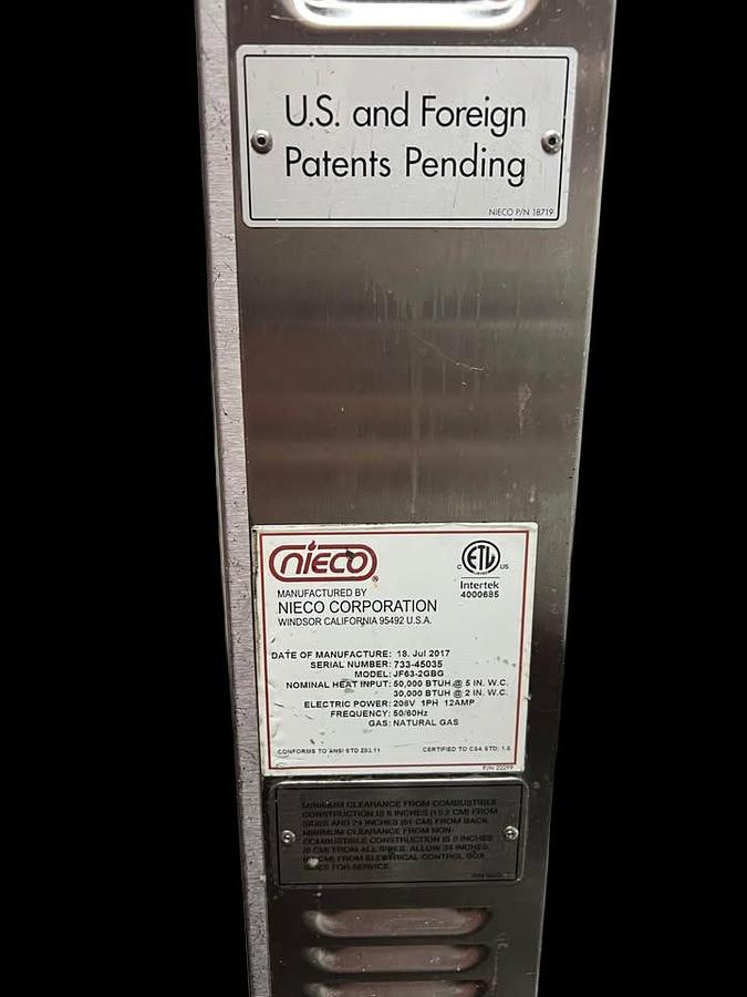 Used Neico Chain Gas Broiler