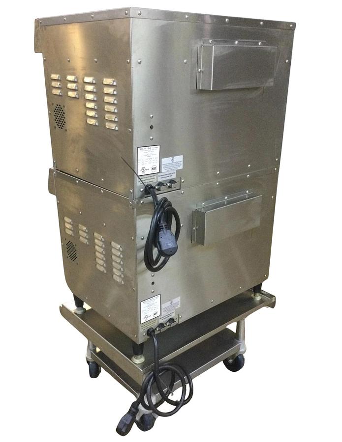 Used Quik n' Crispy GF5 Double Greasless Ventless Commercial Air Fryer Oven