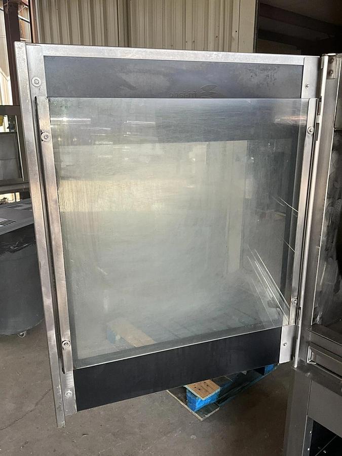 Used Fri-Jado TDR7-P Single Stack Rotisserie Oven with stand Chicken Frijado N