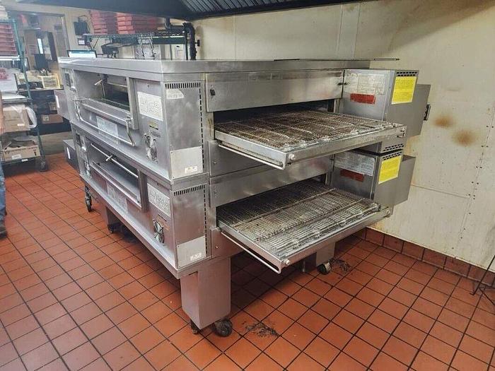 Refurbished Gas - Middleby Marshall PS570G Double Stack Conveyor Oven