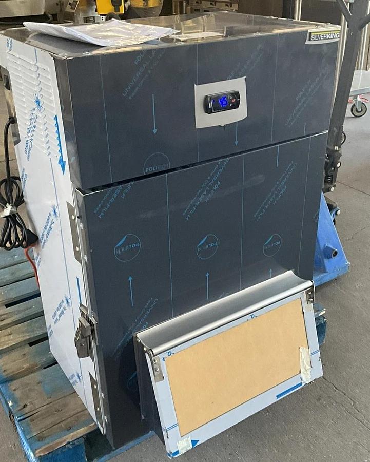 Used SilverKing SKDL25-ESUS2 25" Refrigerated Lettuce Crisper Dispenser (50) Head Cap