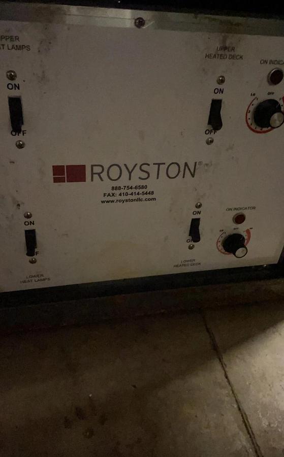 Used Royston Display food warmer