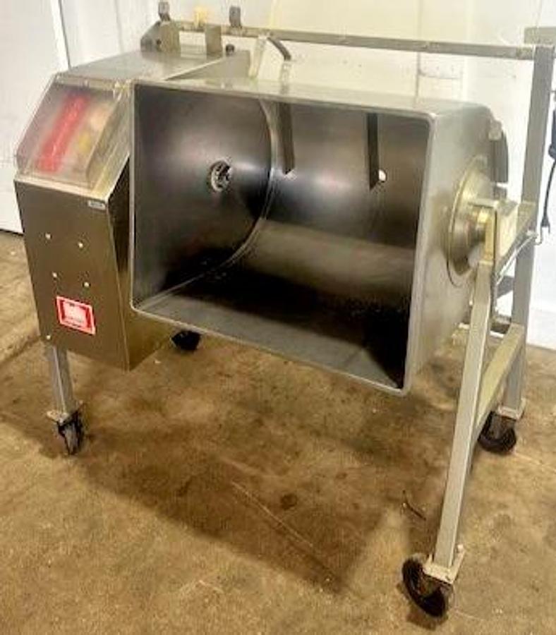 Used HOLLY 200"H.D COMMERCIAL 220/440 V, 3PH MEAT MIXER/GRINDER W/ TOP COVER