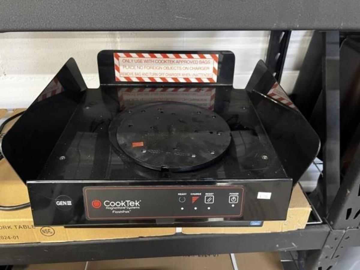Used CookTek 1800w Electric Food Warmer Station - 8 available 
