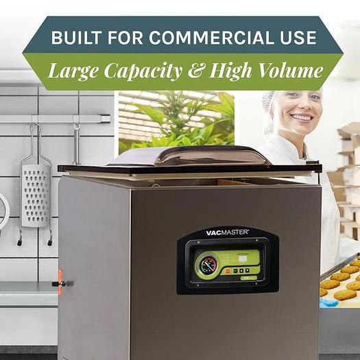 VacMaster VP545 Commercial Chamber Vacuum Sealer with Gas Flush