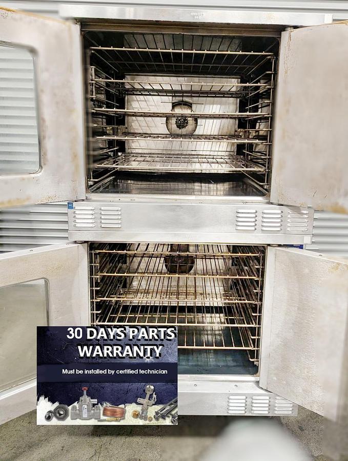 Used Garland - US RANGE DOUBLE DECK GAS CONVECTION OVEN - FULL SIZE