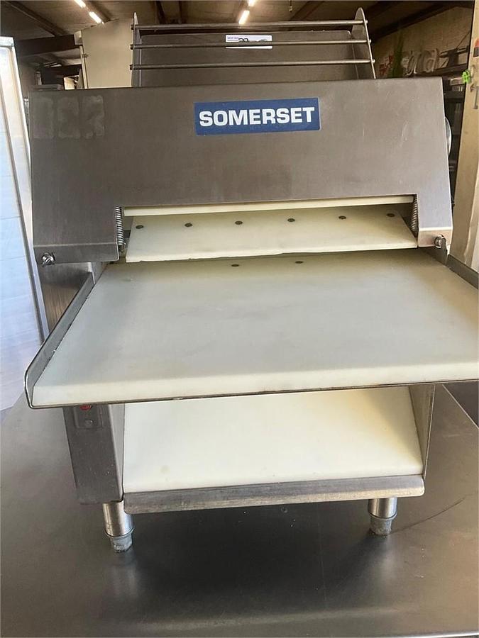 Used Somerset countertop dough sheeter roller