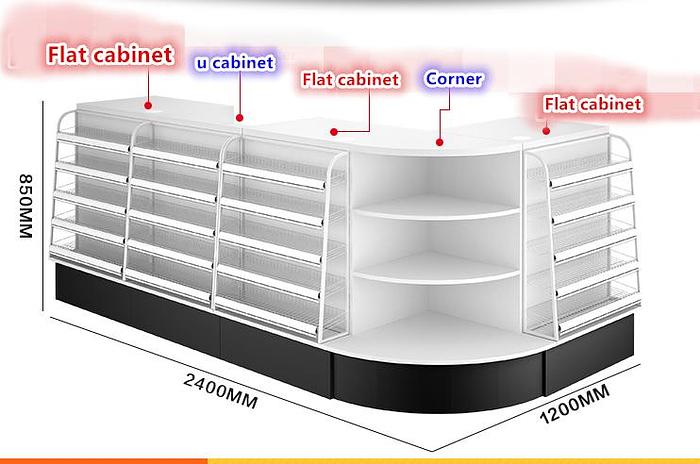 Combination Cashier Counter Components - See video