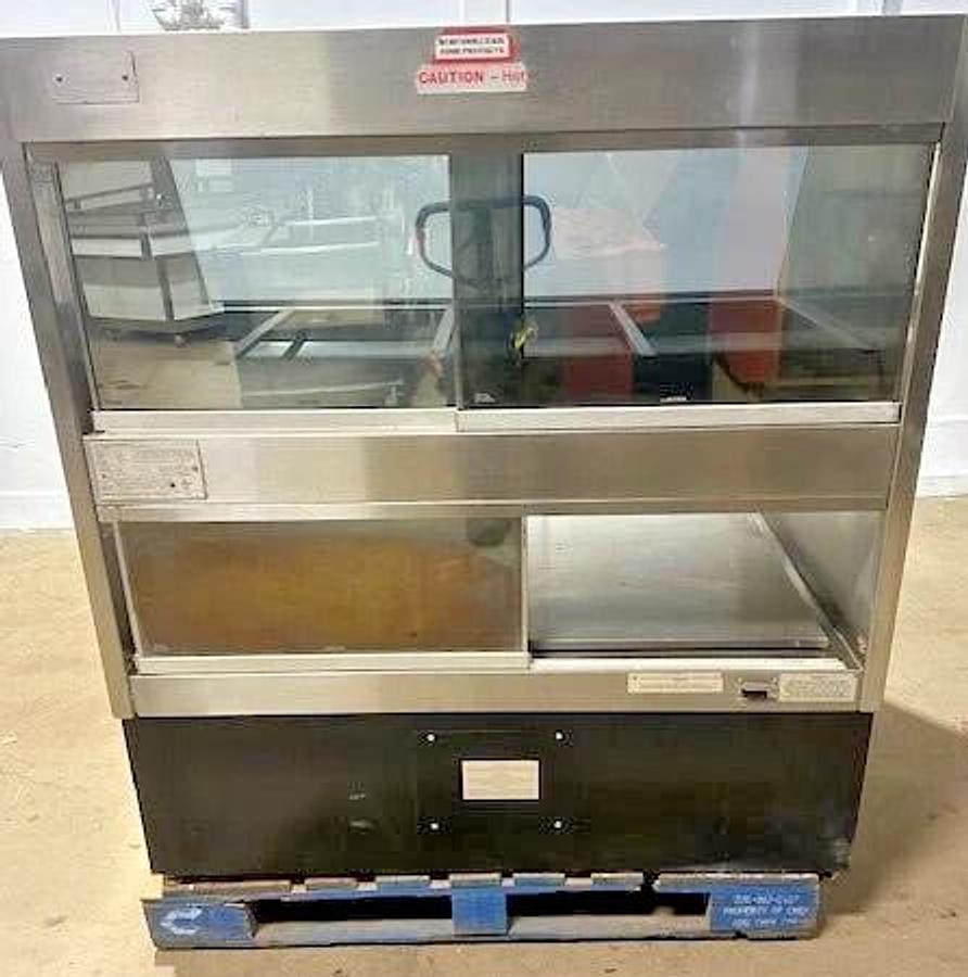 Used HARDT COMBO ZONE4, DUAL SERVICE HOT FOOD w/GRAB-N-GO FRONT MERCHANDISER DISPLAY