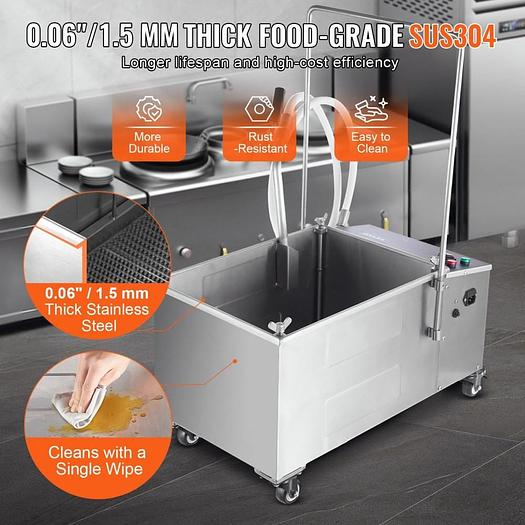 Used Grease filtration system 38 litre -