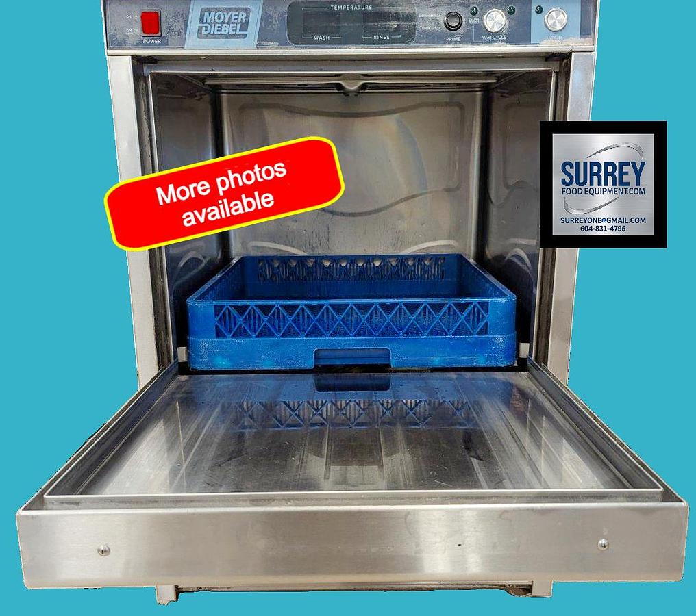 Used  Moyer Diebel 501HT M4 High Temp Undercounter Dishwasher - PRO TECH INSPECTED