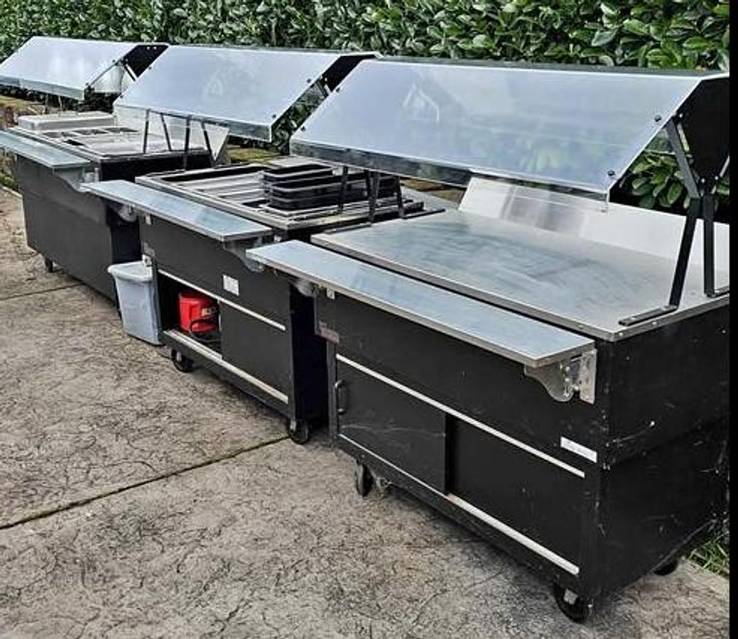 Used Duke EconoMate 3-Piece Commercial Buffet Tables
