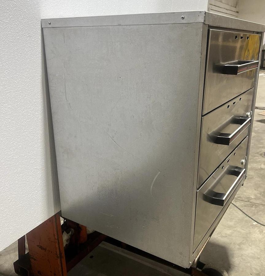 Used Wittco 3 Drawer Commercial Food Warmer – Stainless Steel – Tested New Thermosts