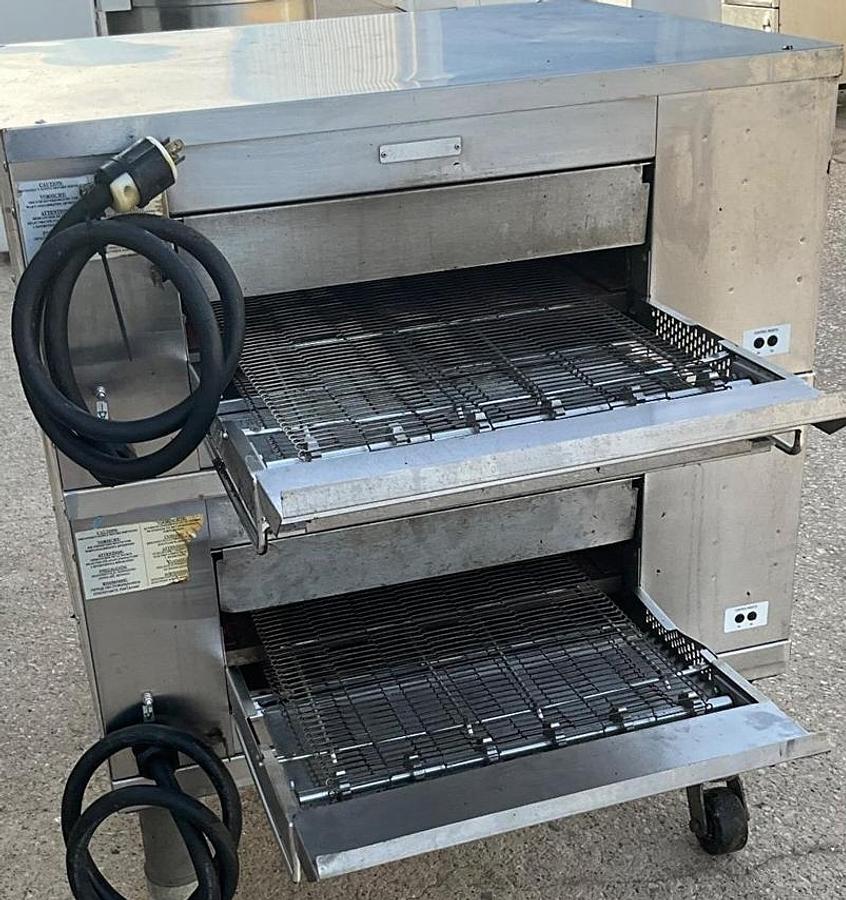 Used  CTX double stack conveyor oven