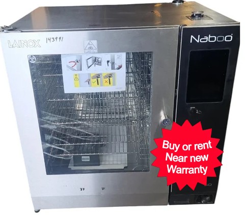 Used Lainox NAE102B 10 Pan Full Size Electric Combi Oven