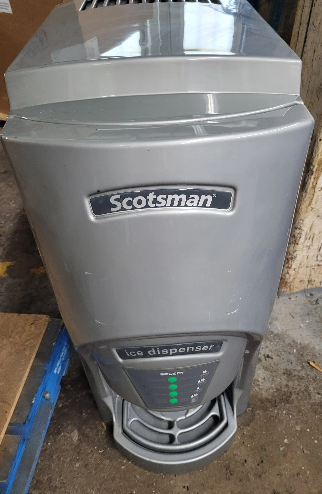 Used Scotsman MDT2C12A-1A Ice Machine and Water Dispenser, Countertop, 115V