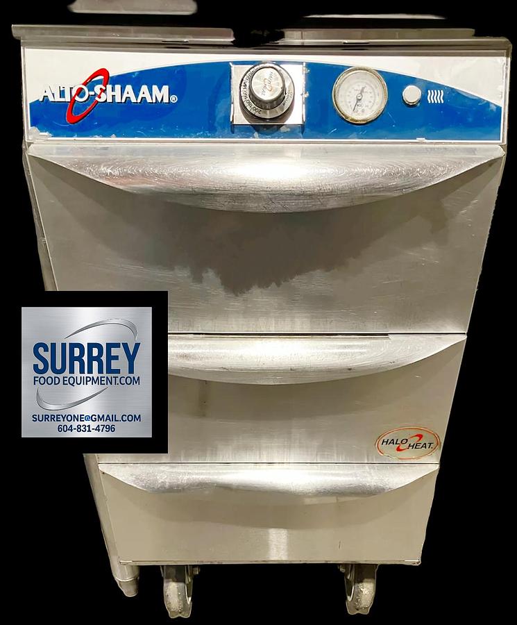 Used Alto Shaam 3 Drawer Mobile Heated Cabinet