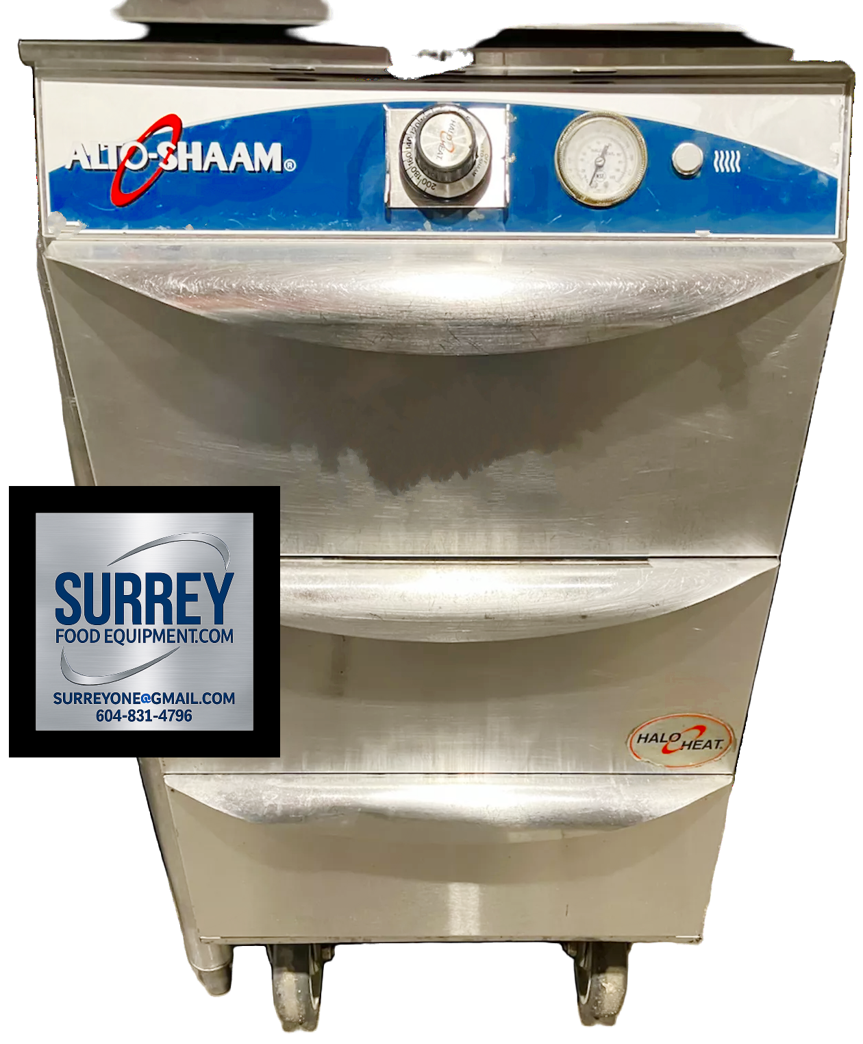 Used Alto Shaam 3 Drawer Mobile Heated Cabinet