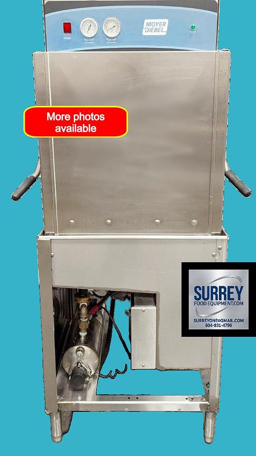 Used Moyer Diebel MD2000 High Temp Pass-Thru Dishwasher