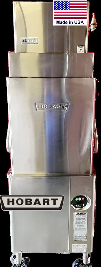 Used Hobart AM15VLT ventless high temp dishwasher
